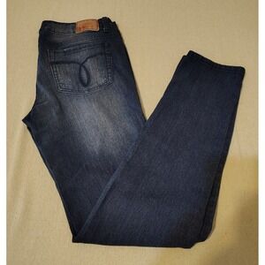 Y2K Paris Blues Juniors Size 9 Dark Wash Bootcut‎ Jeans Stretch Denim PP